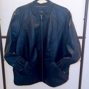 Plus Size Moto Jacket